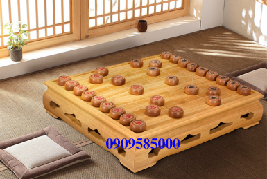 Bàn cờ tướng chân quỳ hoàng gia - Gỗ đàn hương vàng